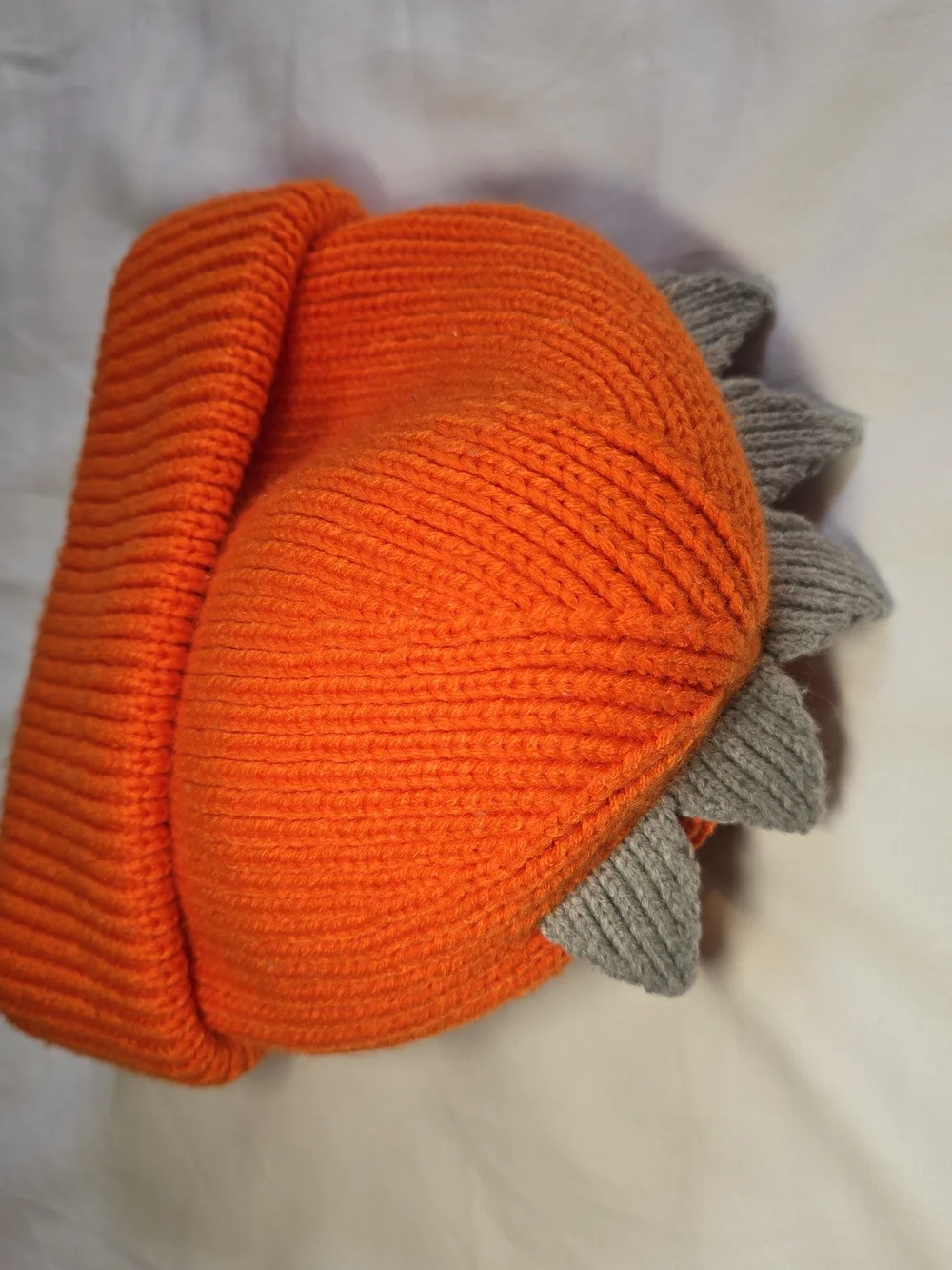 GAP Kids Orange Knit Dino Beanie